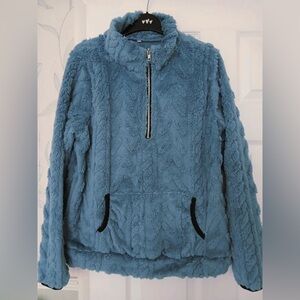 Women's Blue Fleece Jacket